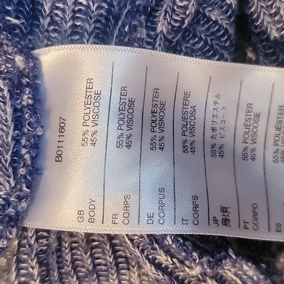 Volcom Blue Open Cardigan, Size S, EUC - Picture 5 of 5